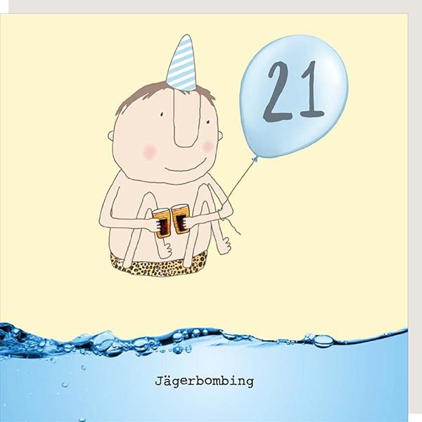 21 Birthday Card