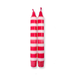 Pair Of Candy Cane Christmas Candles