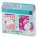 Totes Girls Slippers Socks Unicorns and Rainbows Gift Box