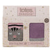 Toes Girls Slipper Socks Cats and Purple Stripes Gift Box