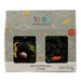Totes Boys Slipper Socks Orange Black Green Dinosaurs Gift Box