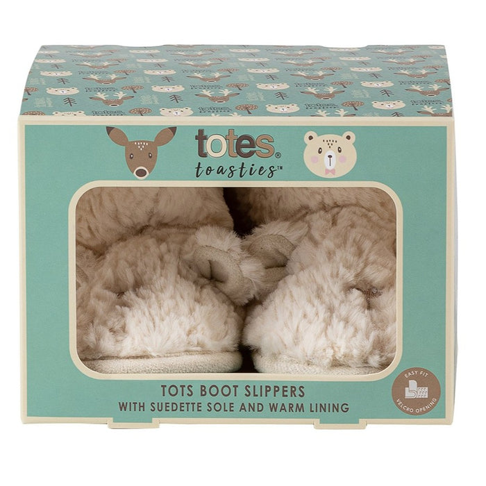 Totes Toddler Polar Bear Boot Slippers