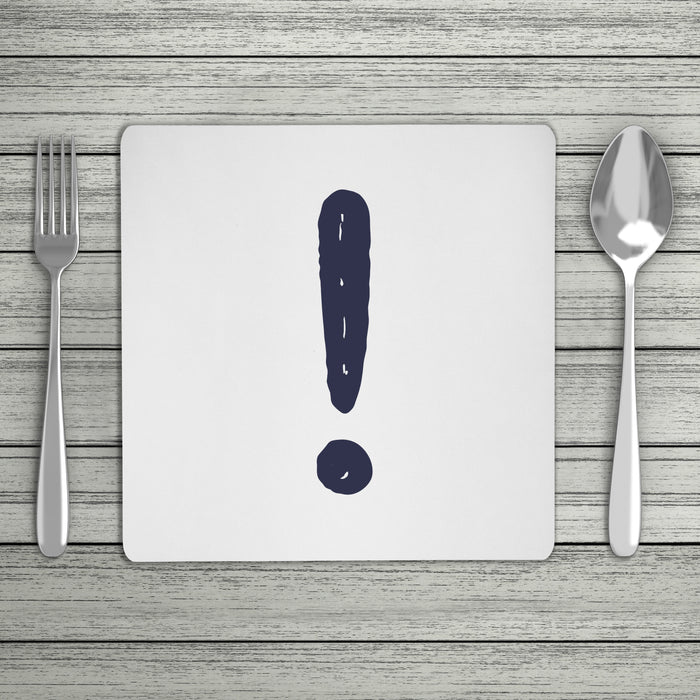 Bright & Bubbly Initial Placemat