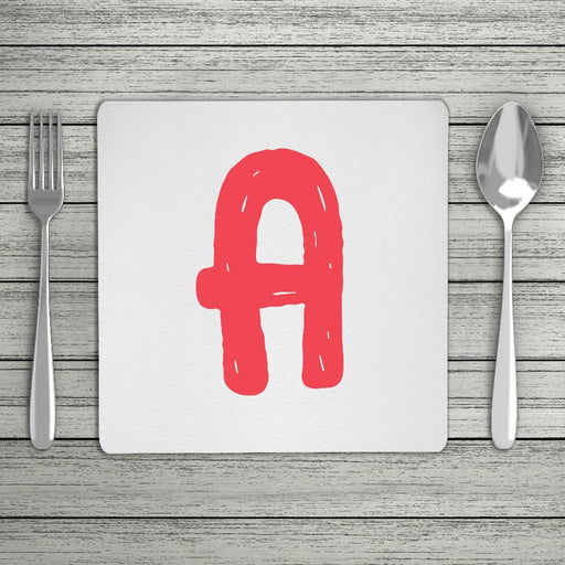 Bright & Bubbly Initial Placemat