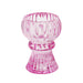 Boho Small Glass Candle Holder - Various Colours