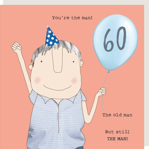 'The Man' 60th Birthday Card