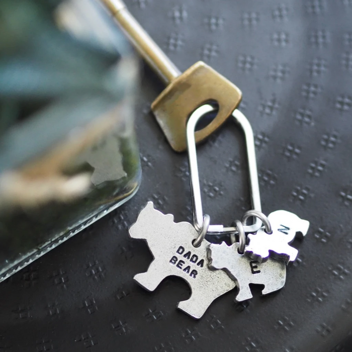 Bear Family Keyring