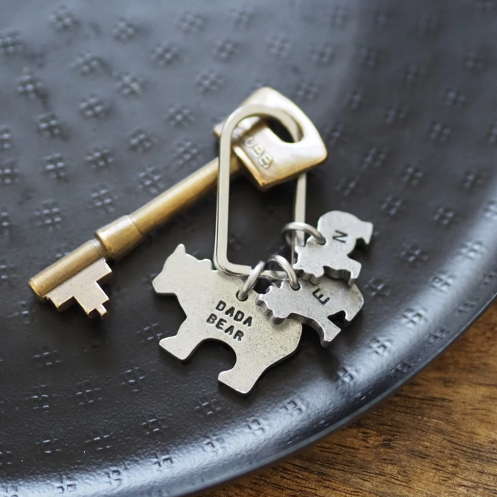 Bear Family Keyring