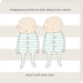 'Congratulations on Your Beautiful Twins' New Baby Card 