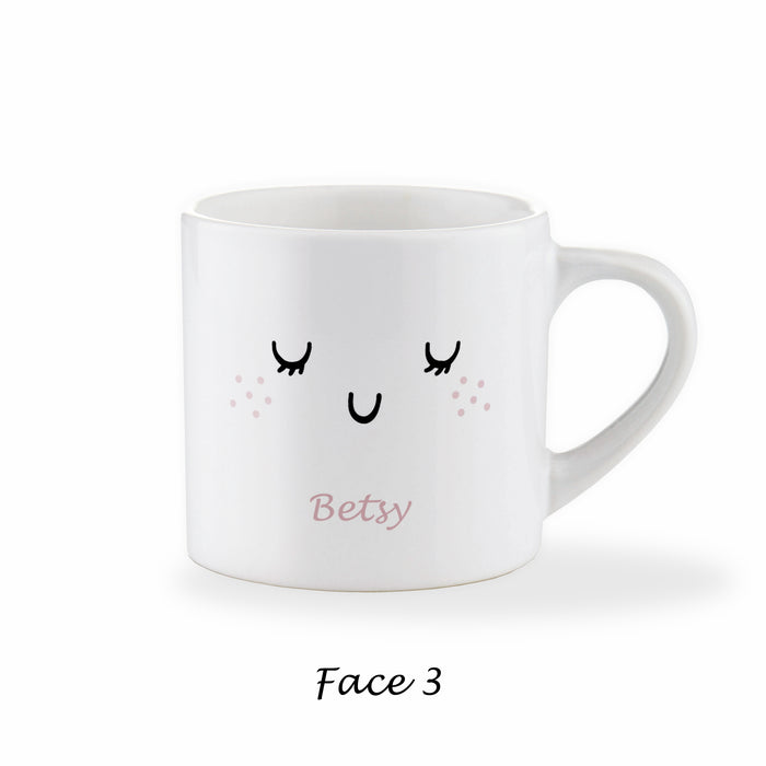 Children's Personalised Sleepy Eye Lashes Mug