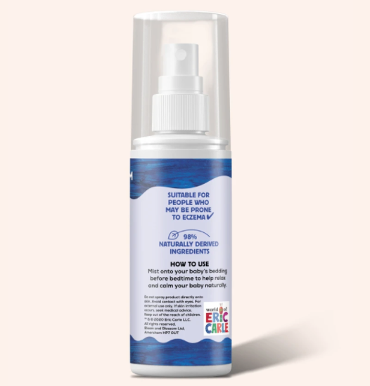 Bloom and Blossom The Very Hungry Caterpillar Baby Pillow Spray, Jasmine and Lavender Pillow Spray