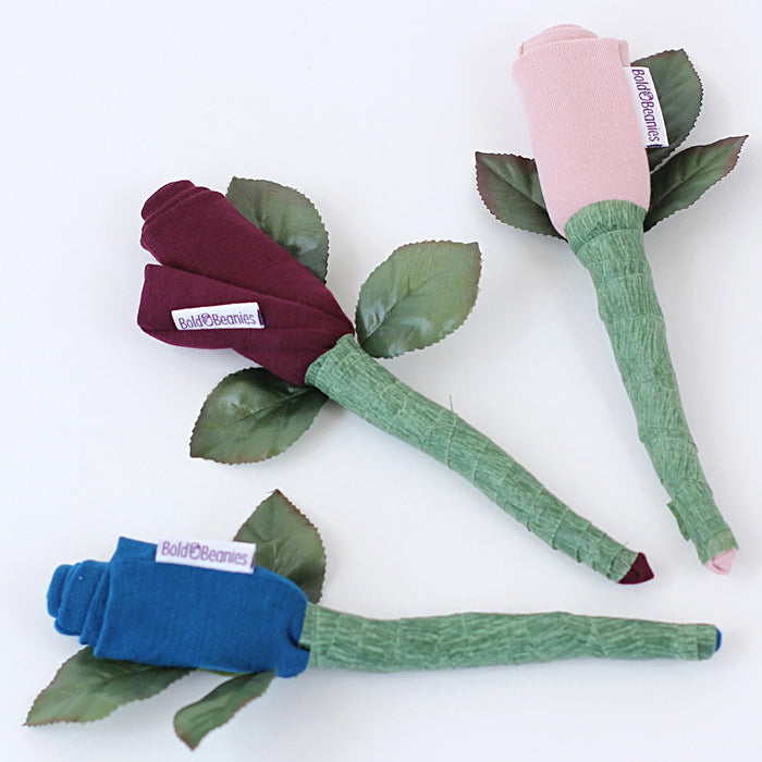 Bold Beanie Rose (Various Colours)