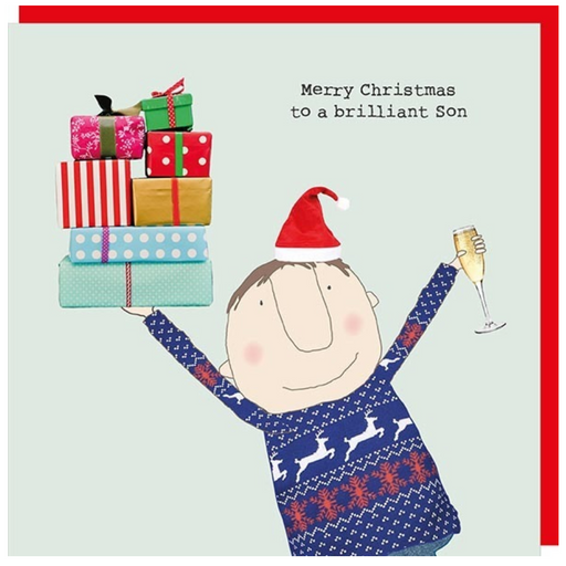 Merry Christmas to a brilliant Son Card