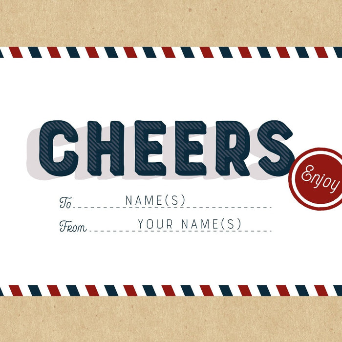 Cheers Personalised Gift Box