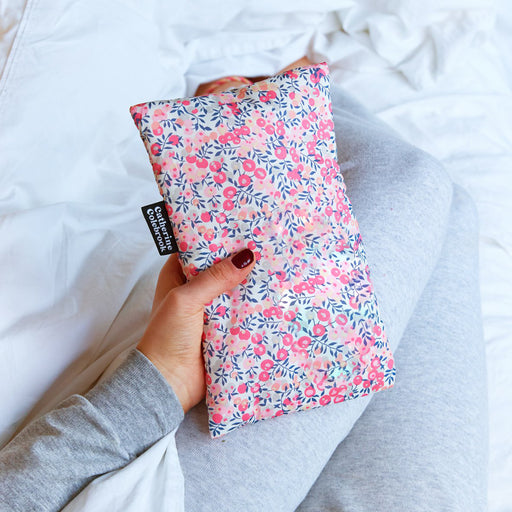 Peach Liberty Print Hot Water Bottle