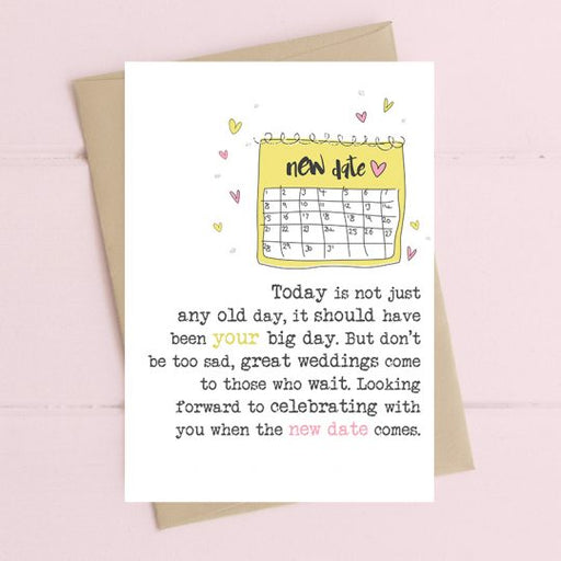 Today Should Have Been Your Wedding Card