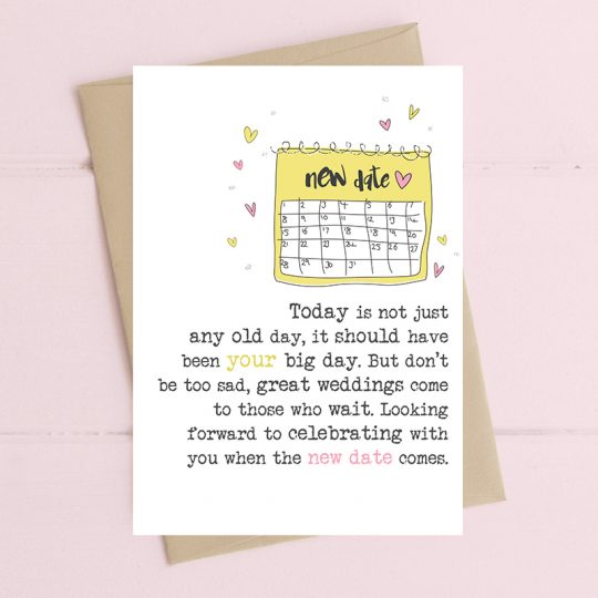 Today Should Have Been Your Wedding Card