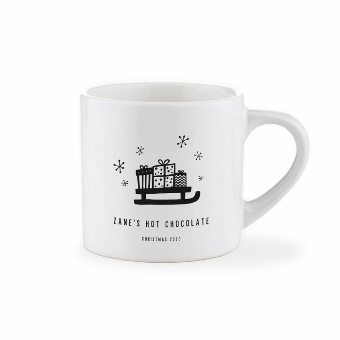 Personalised Children's Christmas Mug Sleigh