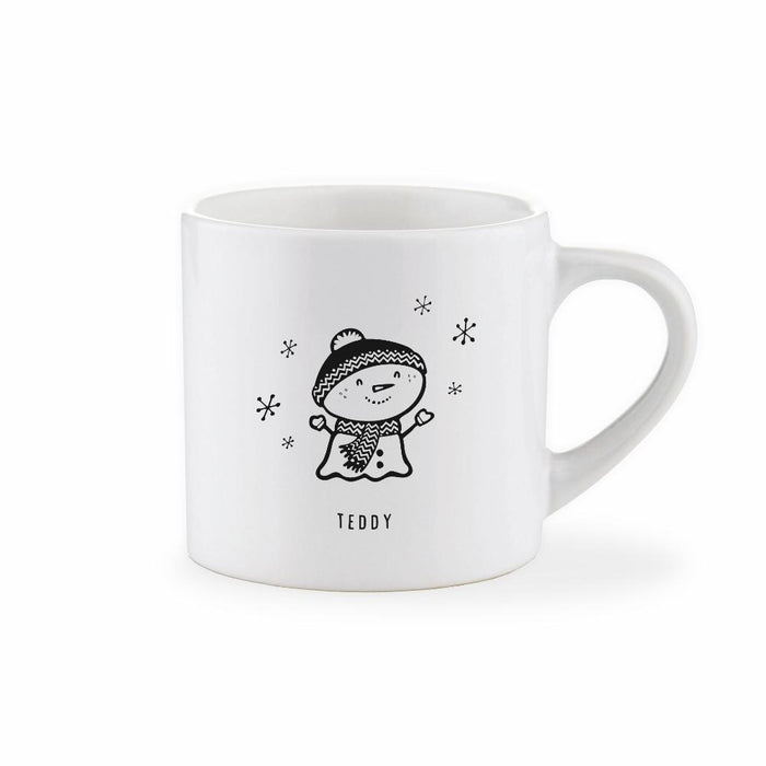 Personalised Children's Christmas Mug Snowman