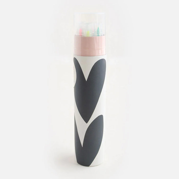 Caroline Gardner Charcoal Heart Highlighters