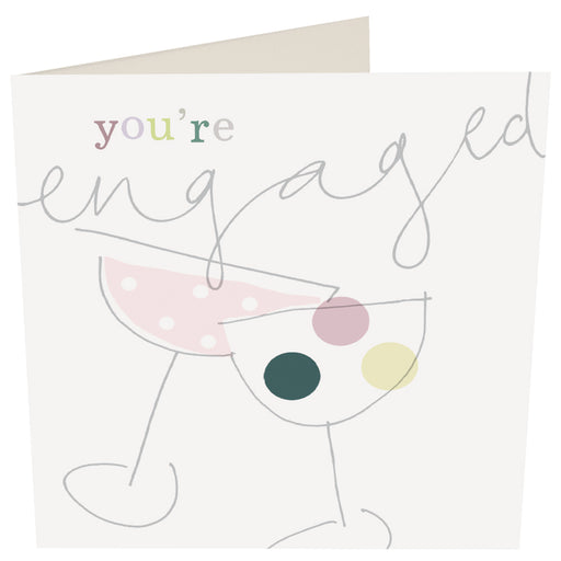 Cheers You're Engaged Caroline Gardner Engagement Card