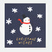 Snowman Christmas Card
