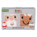 Totes Unisex Kids Cosy Slipper Socks - Christmas Pudding & Santa