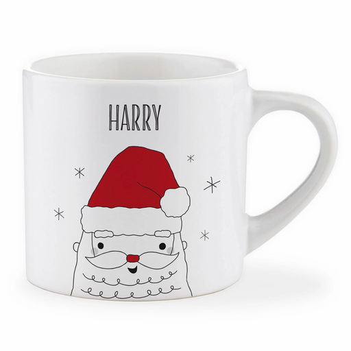 Personalised Child Father Christmas Mug