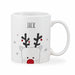 Personalised Adult Christmas Rudolph Mug