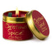 Christmas Scented Candle Tins - Various Designs