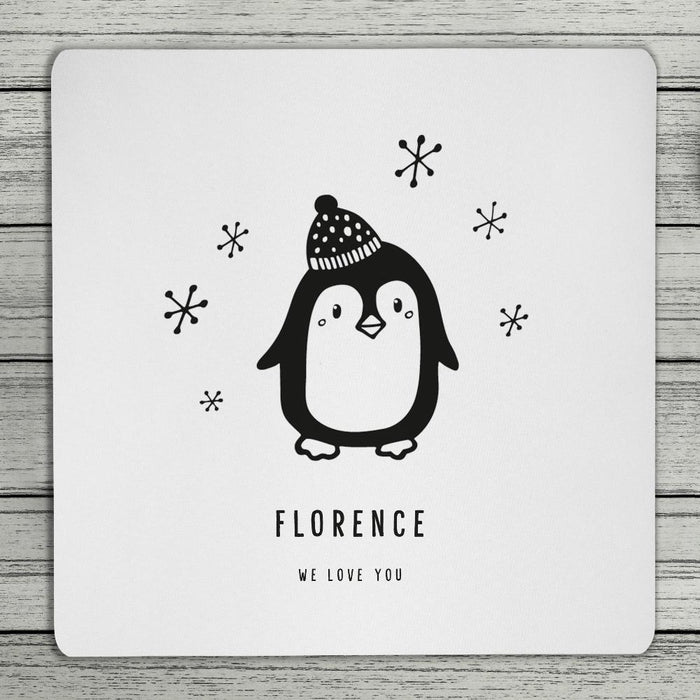 Personalised Christmas Doodle Coaster