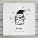 Personalised Christmas Doodle Coaster