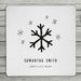 Personalised Christmas Doodle Coaster
