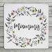Floral Personalised Name Coaster