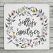 Floral Personalised Name Coaster
