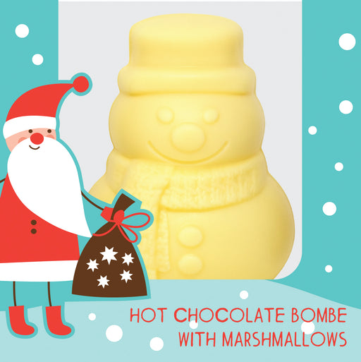 Cocoba White Chocolate and Marshmallow Christmas Bombe