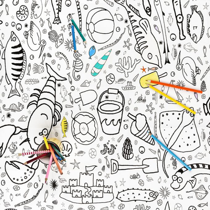 Colour-In Giant Poster - Various Designs
