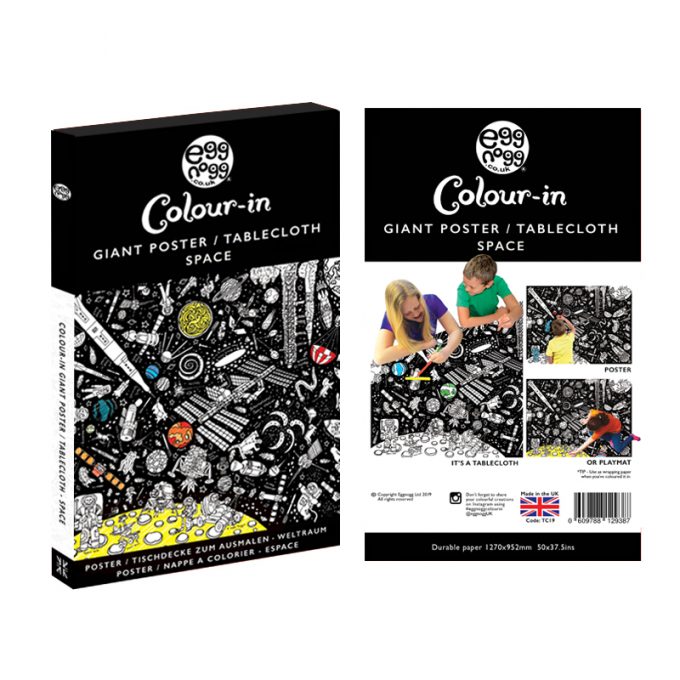 Colour-In Giant Poster - Various Designs