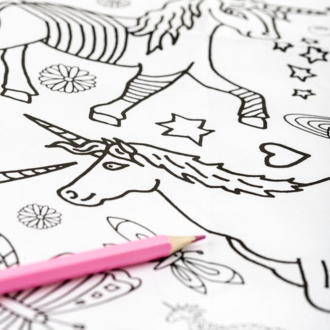 Colour-In Giant Poster - Various Designs