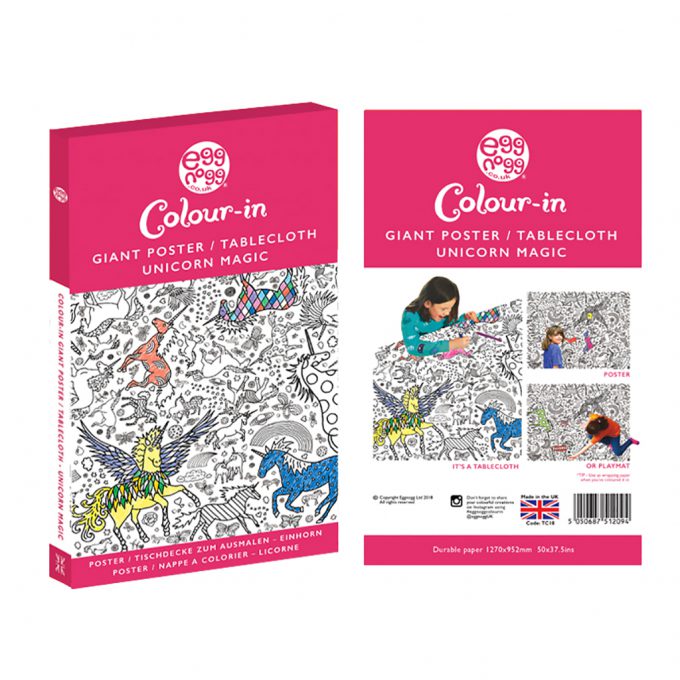 Colour-In Giant Poster - Various Designs
