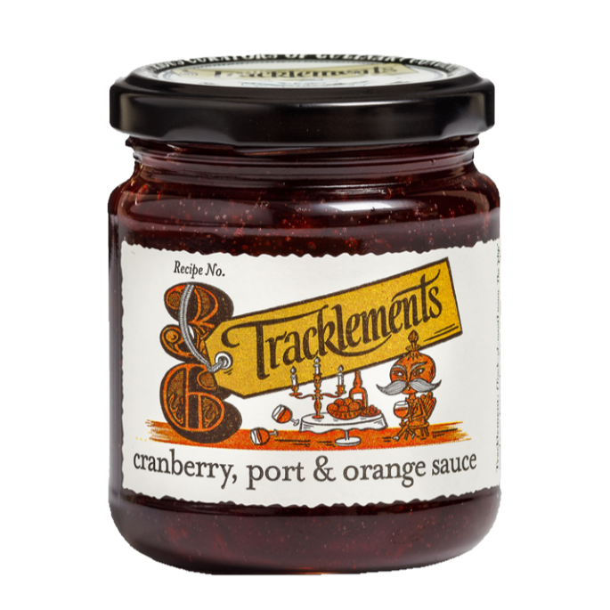 Tracklements Cranberry, Port And Orange Sauce