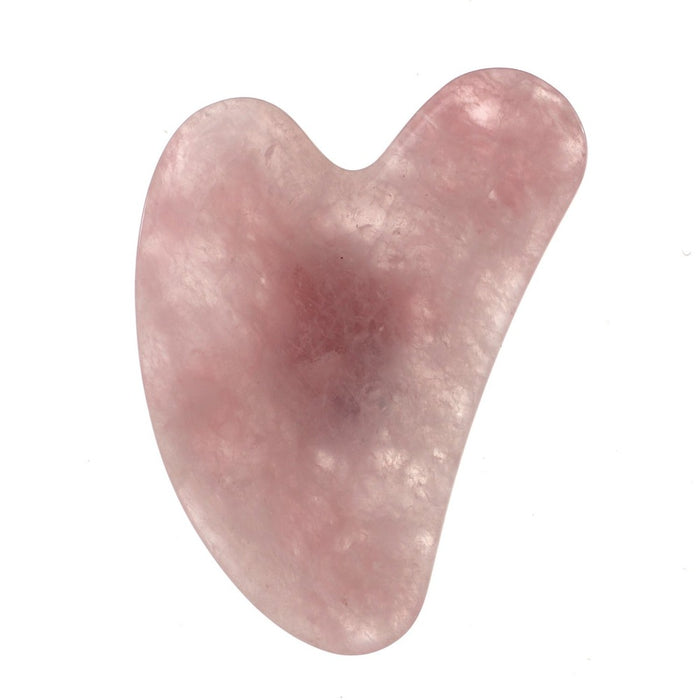 Rose Quartz Gua Sha Facial Massager