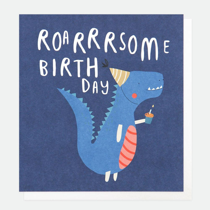 dinosaur birthday card