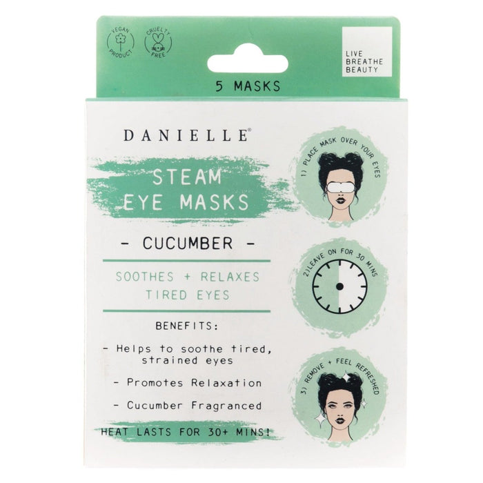 Cucumber Steam Eye Masks
