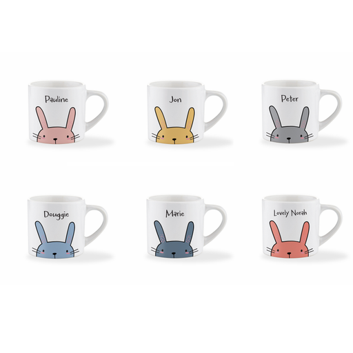 Personalised Name Easter Bunny Mug