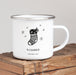 Personalised Christmas Enamel Mug Stocking