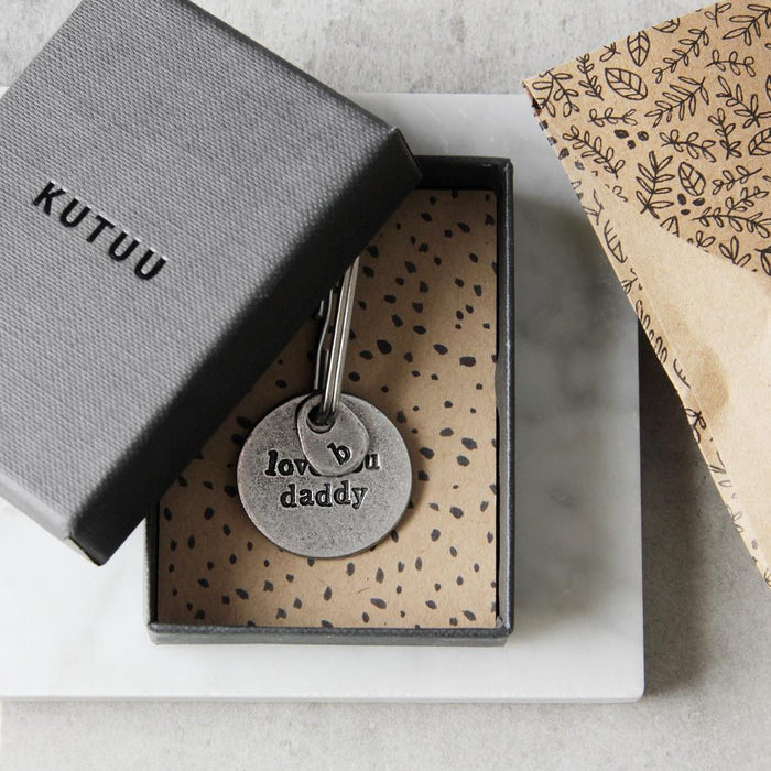 Love You Dad/Daddy/Dada Keyring
