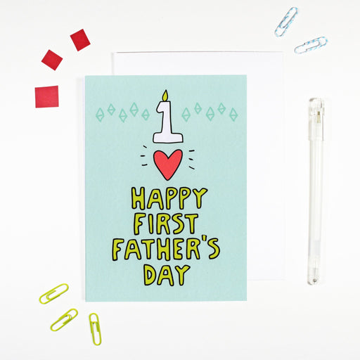 First Father's Day Card
