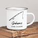 Fishing mug enamel personalised