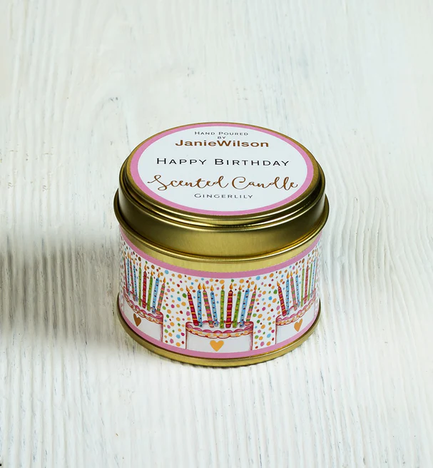 Happy Birthday Cake Candle